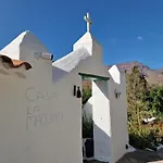 Histórica Casa Con Vistas Al Jardín De Cactus Y Montañas Mogán